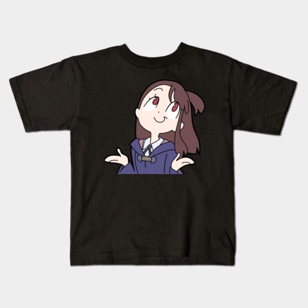 Akko Shrug Kids T-Shirt by KokoroPopShop